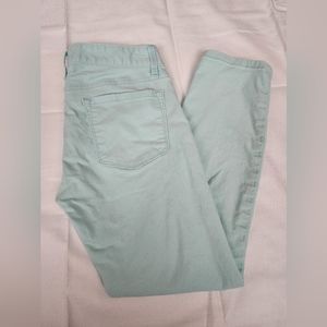 Ann Taylor Jeans Women 0 Light Green/Blue